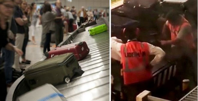 Levideózták, hogy lopnak a bőröndjeinkből a reptéri átvizsgálásnál!