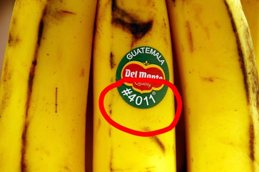 Mindenképpen nézd meg a banánon lévő címkét!