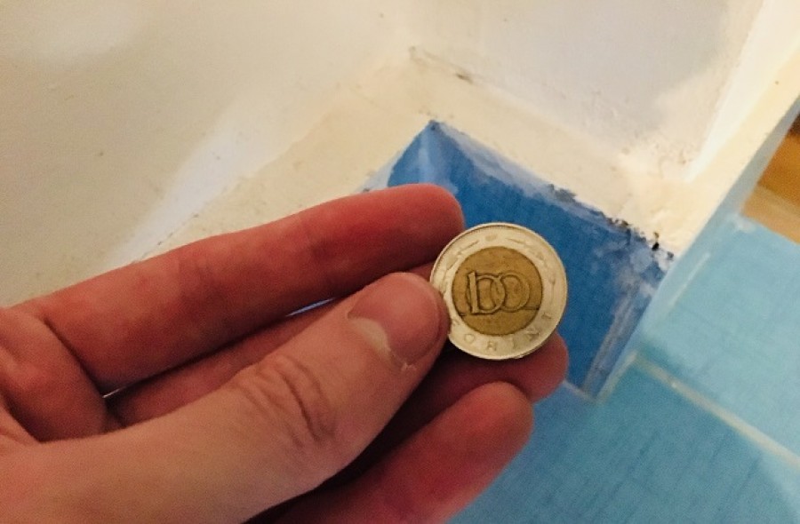 Tegyél a szobád egyik sarkába egy 100 forintos érmét!